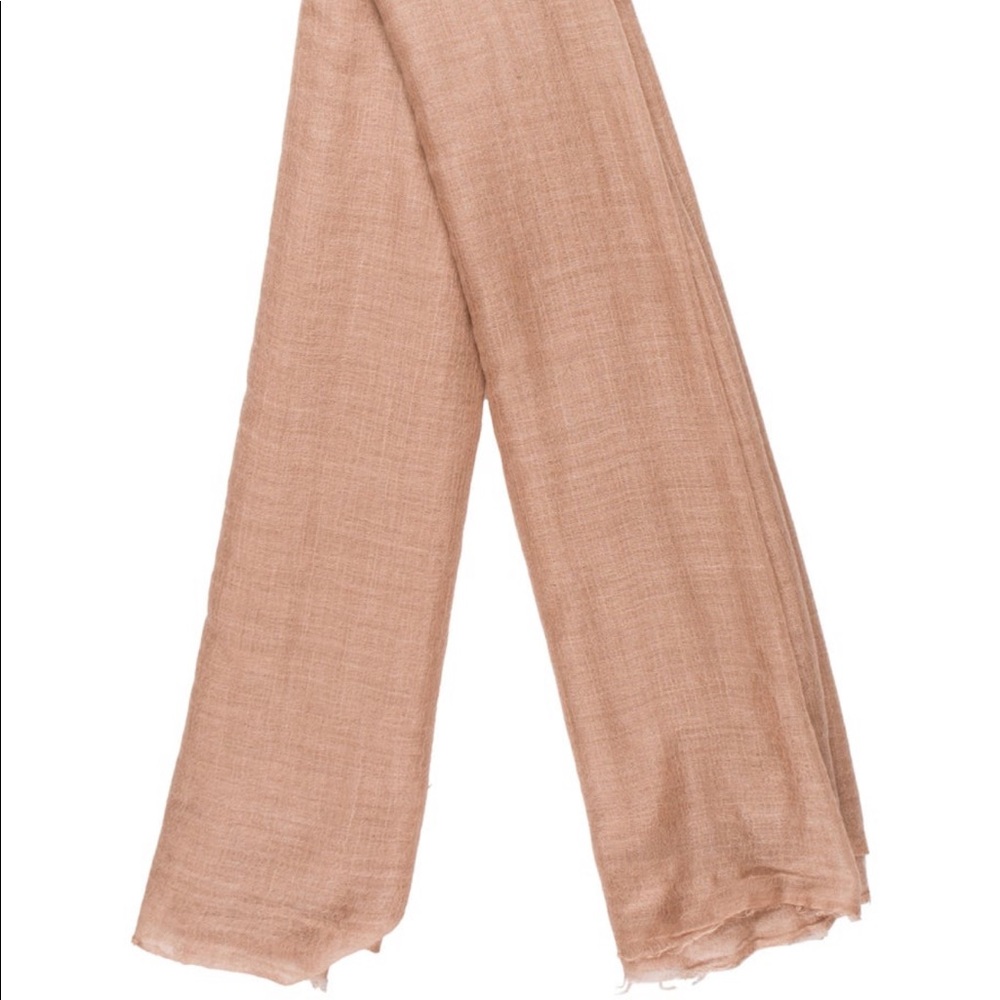 Rick Owens Cashmere 100% scarf Brand New Beige